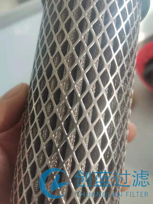 河南某鋼廠的液壓油濾芯進(jìn)行現(xiàn)場(chǎng)測(cè)繪